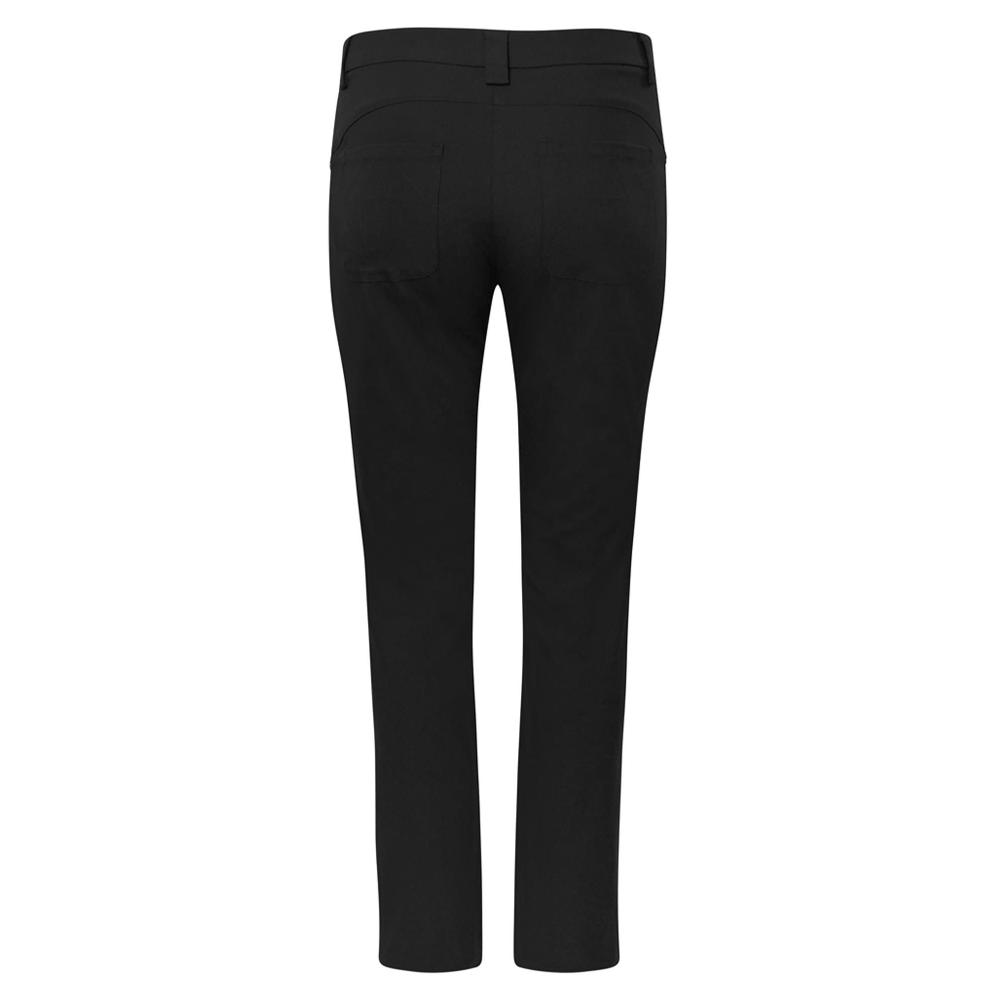 Pure Golf Bernie Lined Ladies Winter Golf Trousers Black 29 Inch